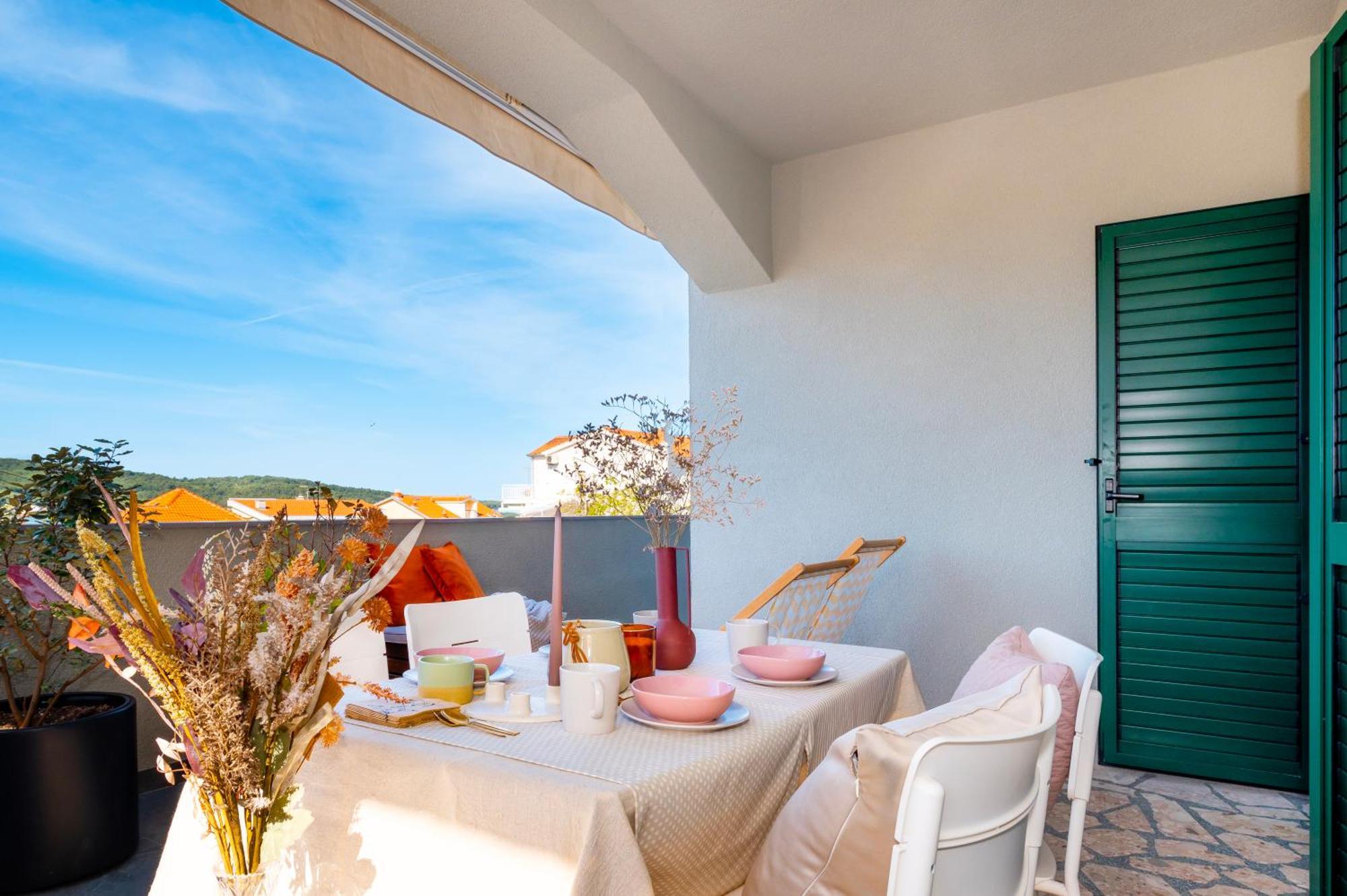 Ojra New Apartment With Seaview Šibenik Exteriör bild